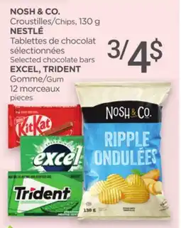 Proxim NOSH & CO. , NESTLÉ , EXCEL, TRIDENT offer