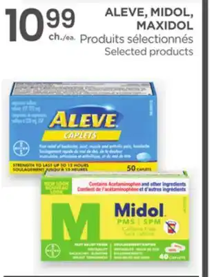Proxim ALEVE, MIDOL, MAXIDOL offer
