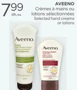 Proxim AVEENO Selected hand creams or lotions offer