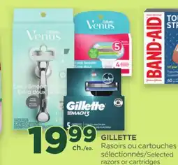 Proxim GILLETTE Selected razors or cartridges offer