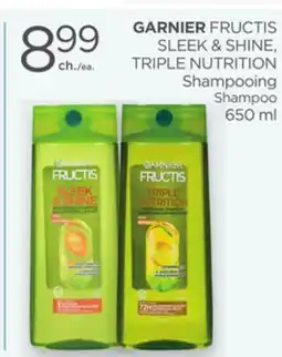 Proxim GARNIER FRUCTIS SLEEK & SHINE TRIPLE Shampoo offer