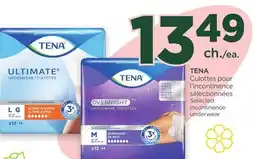 Proxim TENA Selected incontinence underwear offer