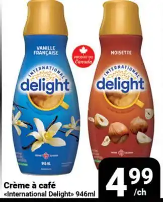 Pasquier Crème à café International Delight offer