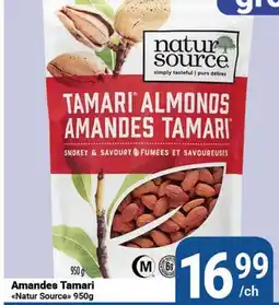 Pasquier Amandes Tamari Natur Source offer