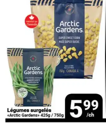 Pasquier Légumes surgelés Arctic Gardens offer