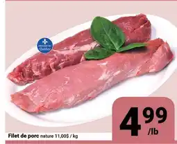 Pasquier Filet de porc nature offer