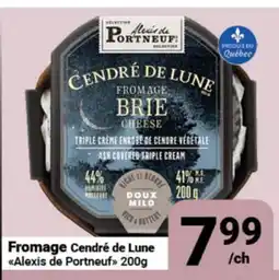Pasquier Fromage Cendré de Lune Alexis de Portneuf offer