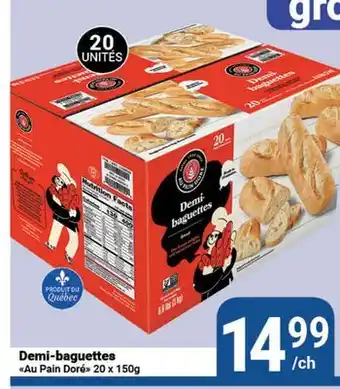 Pasquier Demi-baguettes Au Pain Doré offer