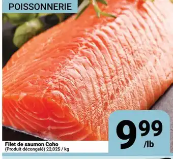 Pasquier Filet de saumon Coho offer