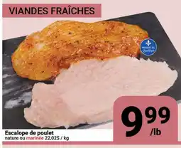 Pasquier Escalope de poulet offer