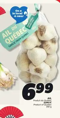 IGA GARLIC offer