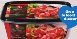 IGA PLAISIRS GASTRONOMIQUES BRUSCHETTA OR SALAD offer