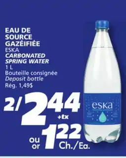 IGA ESKA CARBONATED SPRING WATER offer