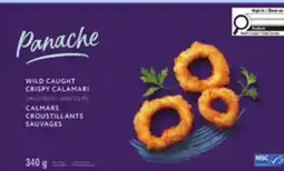 IGA PANACHE FROZEN WILD CAUGHT CRISPY CALAMARI offer