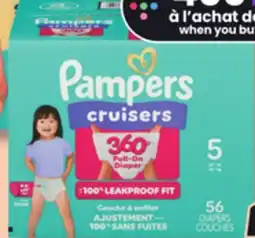 IGA PAMPERS BABY DIAPERS offer