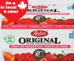 IGA ASTRO ORIGINAL YOGURT offer