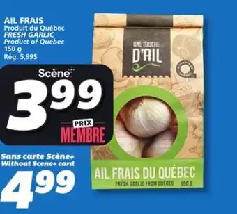 IGA FRESH GARLIC offer