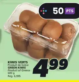 IGA GREEN KIWIS offer