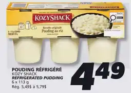 IGA KOZY SHACK REFRIGERATED PUDDING offer