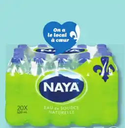 IGA NAYA NATURAL SPRING WATER offer