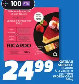 IGA RICARDO FROZEN CAKE offer