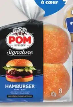 IGA POM (340 g) BAGELS, ENGLISH MUFFINS, HAMBURGER, HOT-DOG BUNS, SMALL ROLLS OR TORTILLAS offer