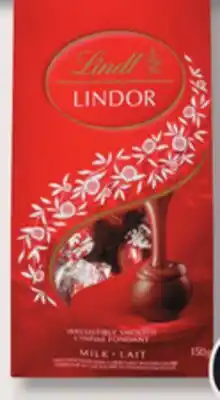 IGA LINDT CHOCOLATE offer