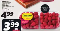 IGA DRISCOLL'S RASPBERRIES offer