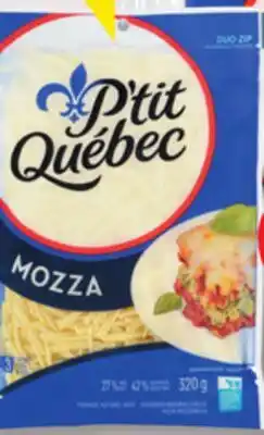 IGA P'TIT QUÉBEC CHEESE OR SHREDDED CHEESE offer