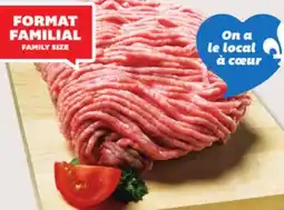 IGA LEAN MINCED PORK offer