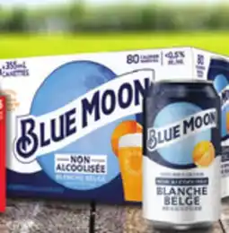 IGA BLUE MOON BEER offer