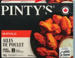 IGA PINTY'S FROZEN CHICKEN WINGS offer