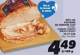 IGA OLYMEL COOKED TURKEY BREAST ROAST offer