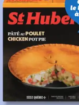 IGA ST-HUBERT FROZEN PIE, TOURTIÈRE, GRATIN OR QUICHE offer