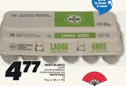 IGA NUTRI WHITE EGGS offer