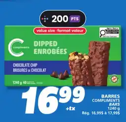 IGA COMPLIMENTS BARS offer