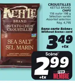 IGA KETTLE BRAND CHIPS offer