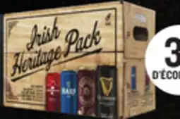 IGA COLLECTION DE BIÈRES IRLANDAISES BEER offer