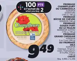 IGA CHAMPFLEURY Cheese offer