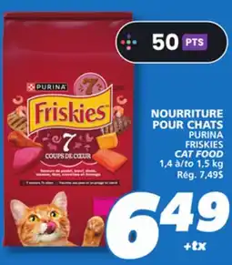 IGA PURINA FRISKIES CAT FOOD offer