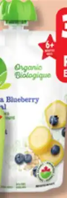 IGA COMPLIMENTS BIOLOGIQUE BABY FOOD PUREE offer