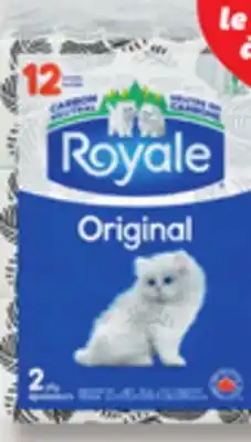 IGA ROYALE FACIAL TISSUES offer