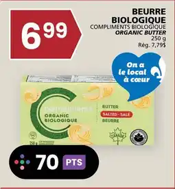 Rachelle-Bery Grocery COMPLIMENTS BIOLOGIQUE ORGANIC BUTTER offer