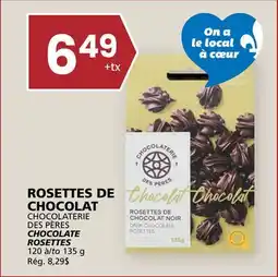Rachelle-Bery Grocery CHOCOLATERIE DES PÈRES CHOCOLATE ROSETTES offer