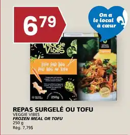 Rachelle-Bery Grocery VEGGIE VIBES FROZEN MEAL OR TOFU offer
