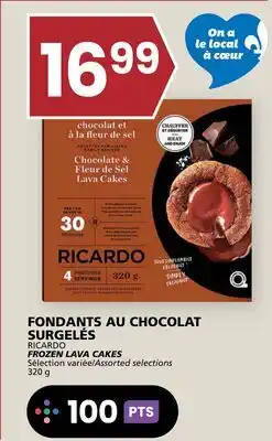 Rachelle-Bery Grocery RICARDO FROZEN LAVA CAKES offer