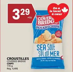 Rachelle-Bery Grocery COVERED BRIDGE CHIPS offer