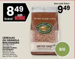 Rachelle-Bery Grocery NATURE'S PATH ORGANIC CEREAL OR GRANOLA offer