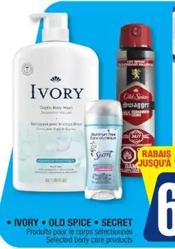 Jean Coutu IVORY, OLD SPICE, SECRET Selected body care products offer