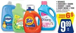 Jean Coutu BOUNCE, CASCADE, DAWN, DOWNY, GAIN, IVORY NEIGE, IDE Selected products offer